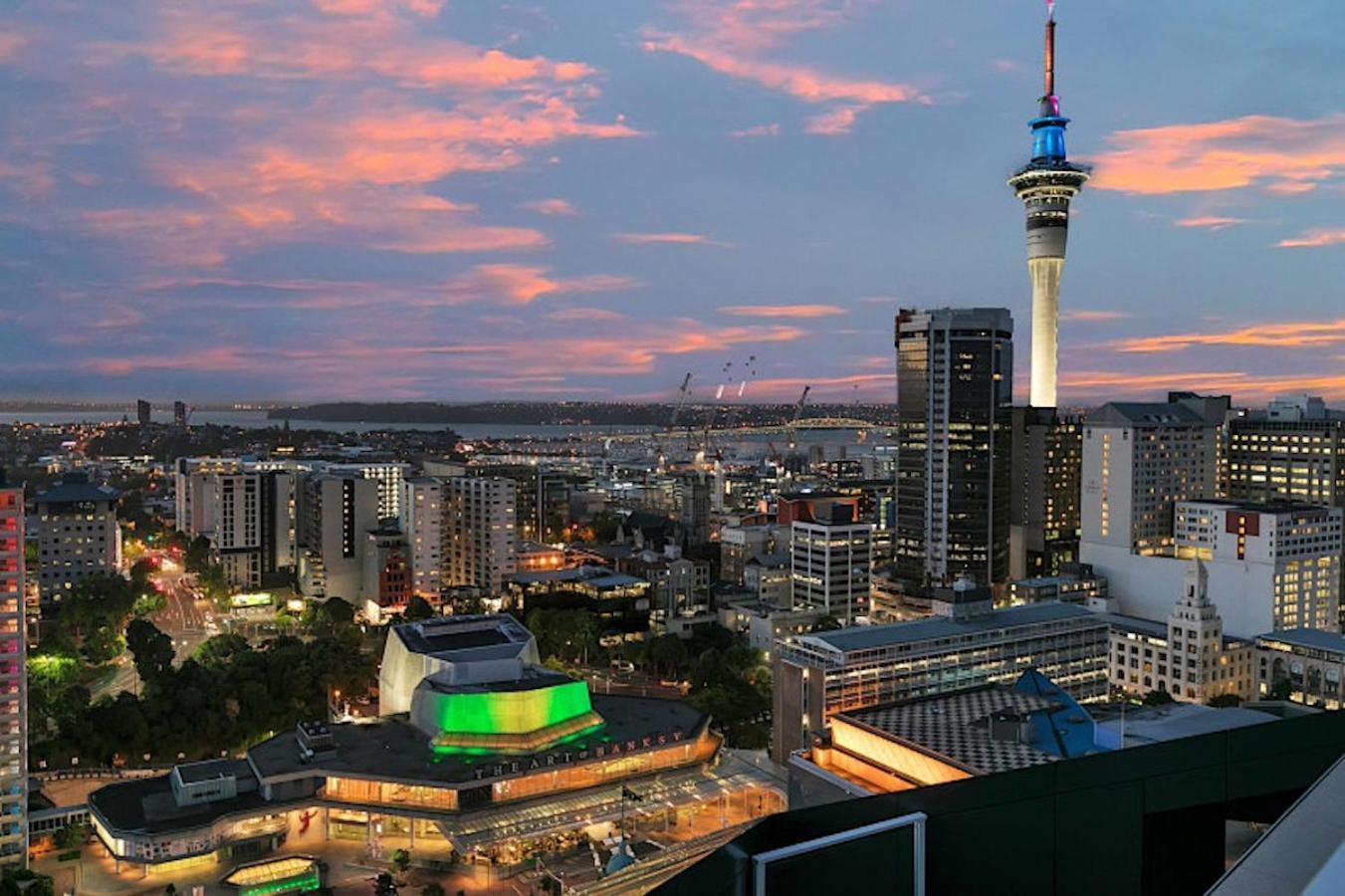 Stunning 3 Bedroom Penthouse Apt In Auckland Cbd Exteriér fotografie